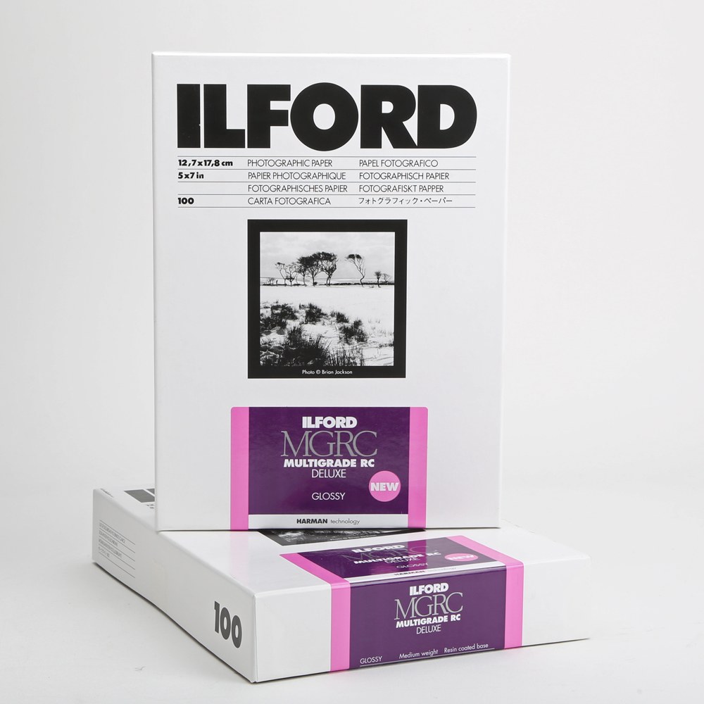 ILFORD 5X7 RC DL GLOSSY BOX 100 Gunns Camera