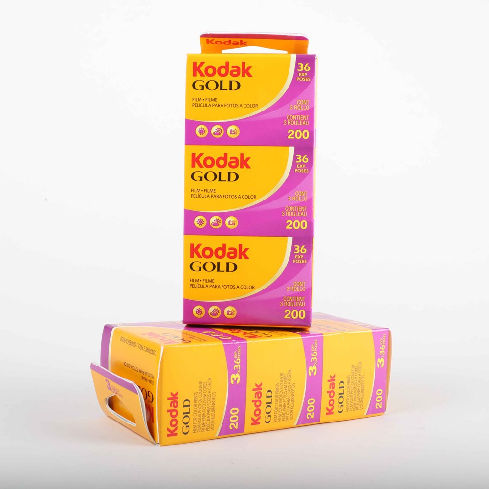 Kodak Gold 200 Color Negative Film Exposures, 35 mm - 36 count
