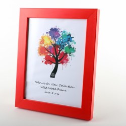 COLOURS 8X6 RED