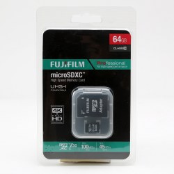 FUJI 64GB MICRO SDXC 100/45MBs