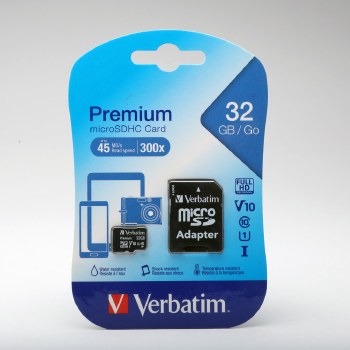 VERBATIM 32GB MICRO SDHC