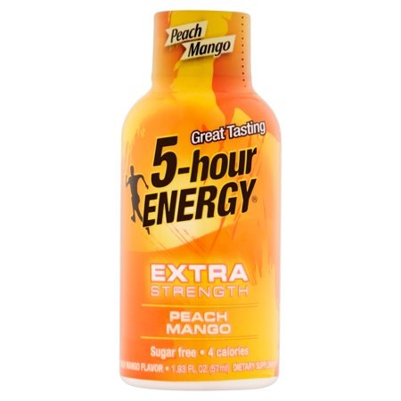 5 Hr Energy Peach Mango Extra