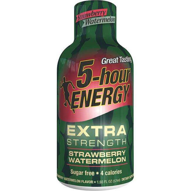 5 Hr Energy Straw Water Extra