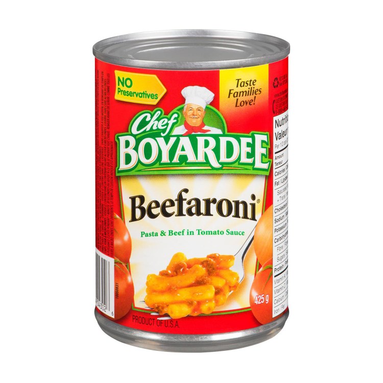 Chef Boyardee Beefaroni 5oz