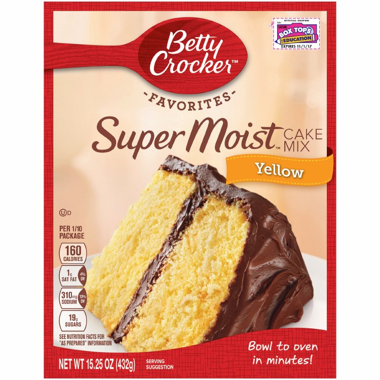 Betty Crocker Yellow Cake