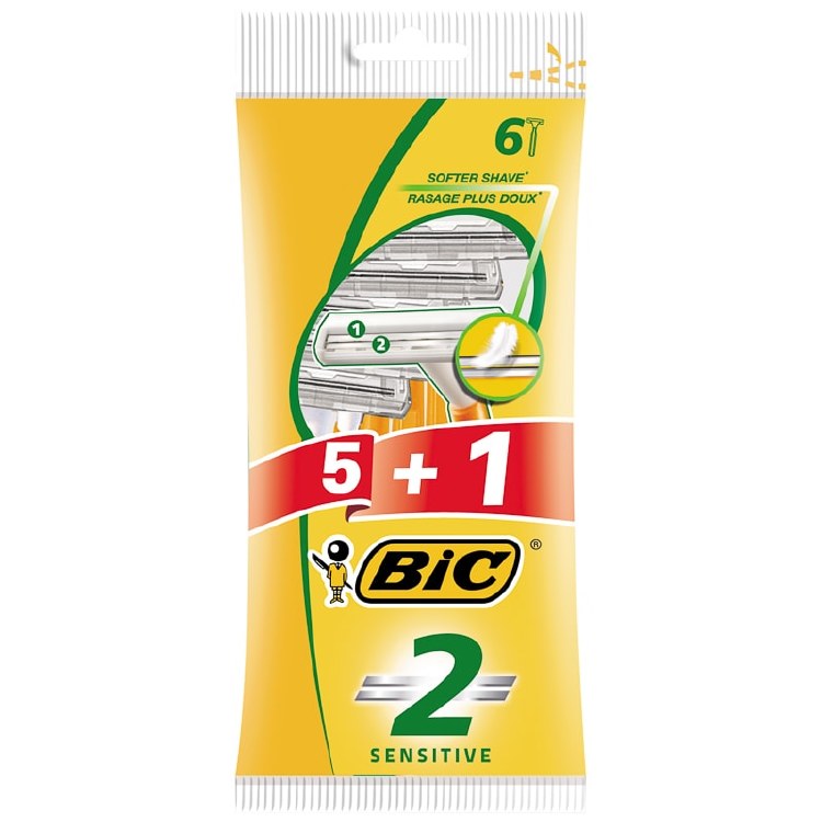 Bic Sensitive Razors 6pk