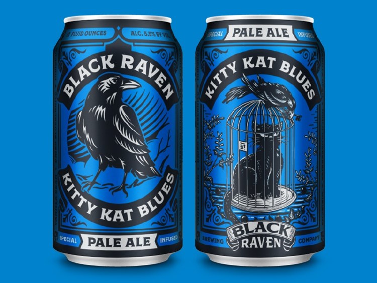 Black Raven Kitty Blues Pale