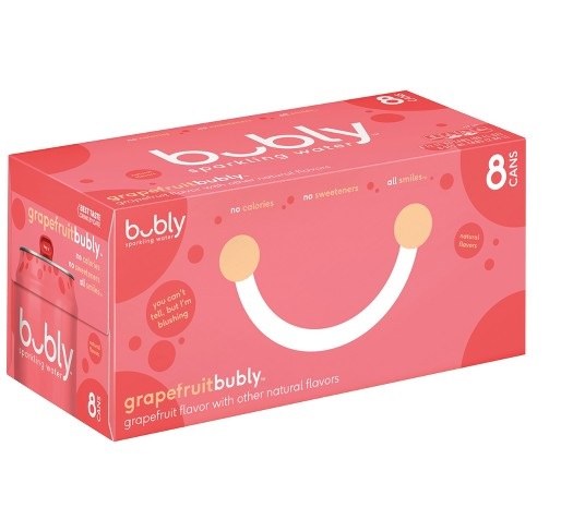 Bubly Grapefruit 8pk