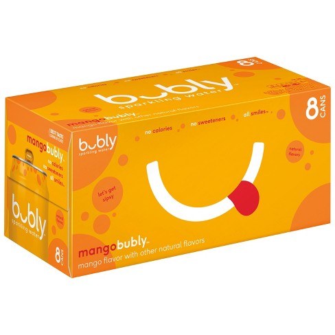 Bubly Mango 8pk