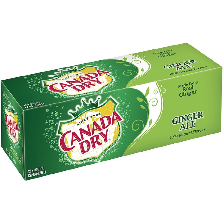 Canada Dry Ginger Ale 12pk