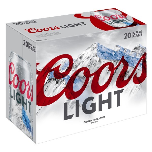 Coors Light 20 Pack