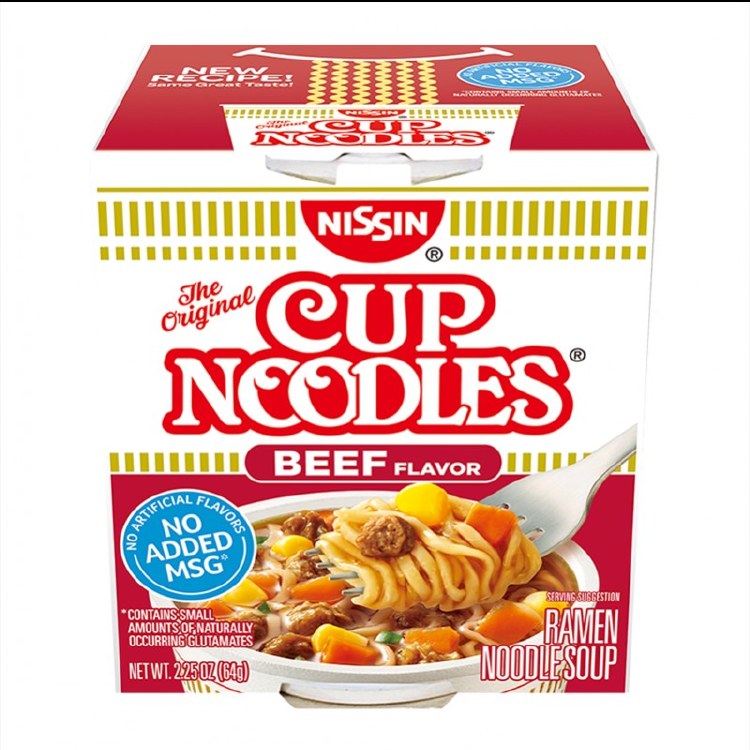Cup Noodles Beef 2.25oz