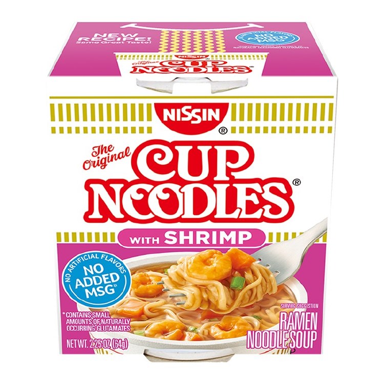 Cup Noodles Shrimp 2.25oz