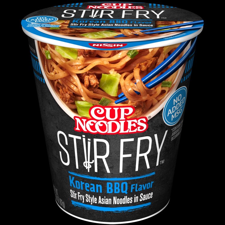 Cup Noodles Stir Fry Bbq