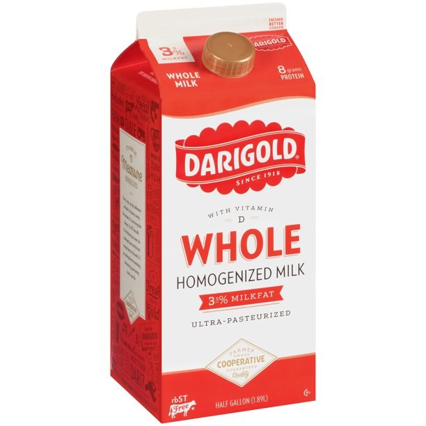 Darigold Whole Half Gallon