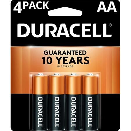 Duracell Aa 4 Pack