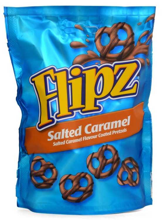 Flipz Bites Pretzel &amp; Caramel