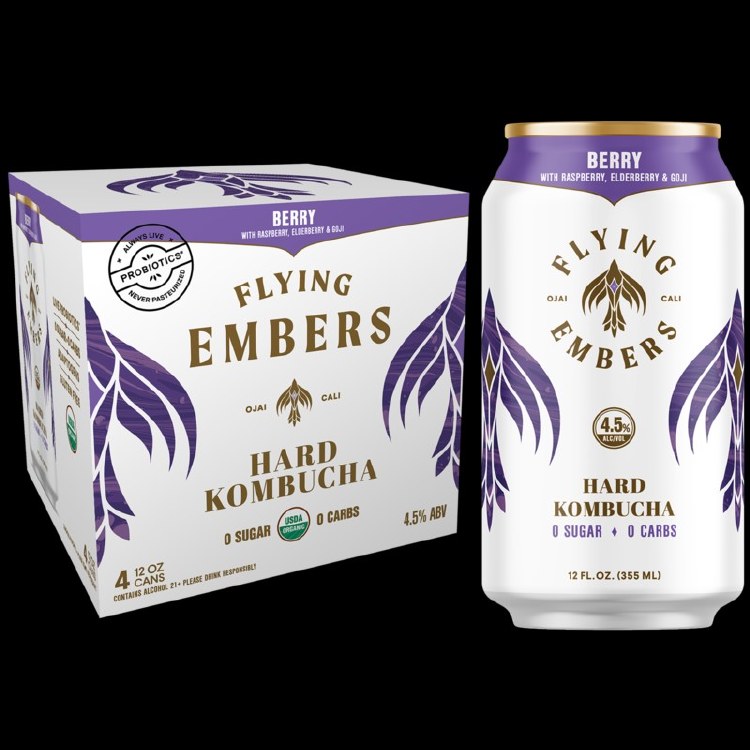 Flying Embers Ancient Berry 4p