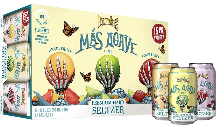 Founders Mas Agave Seltzer