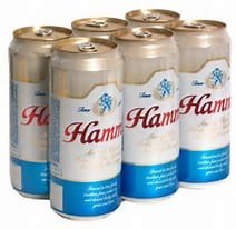 Hamms 6 Pack Cans