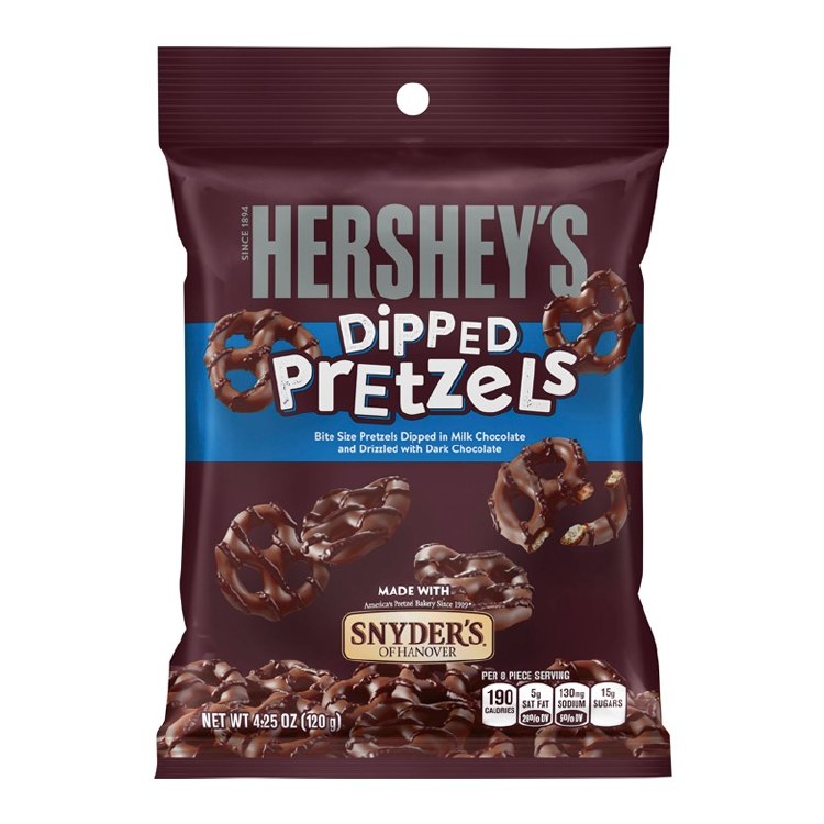Hersheys Choco Dipped Pretzels