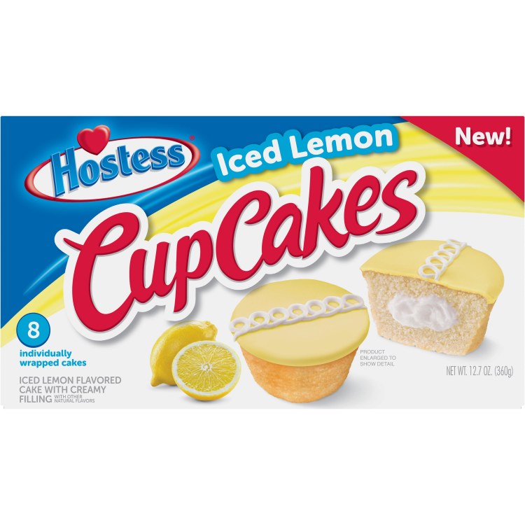 Hostess Lemon Cupcakes