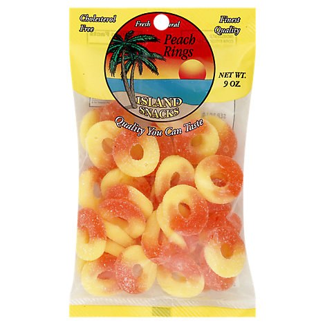 Island Snacks Peach Rings