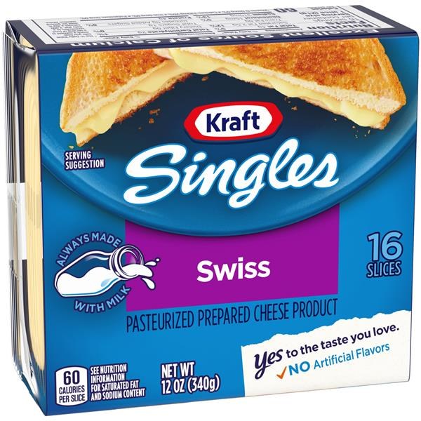 Kraft Swiss Singles