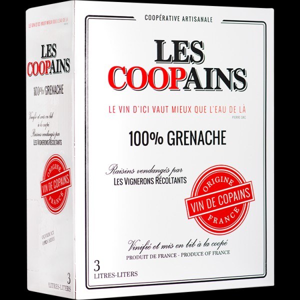 Les Coopains Red Wine 3l