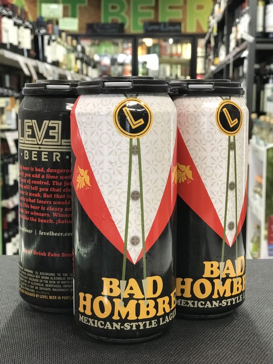 Level Bad Hombre Mexican Lager