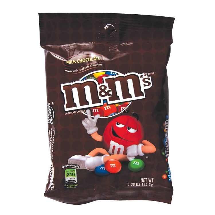 M&amp;m Milk Choco 5.5oz Bag