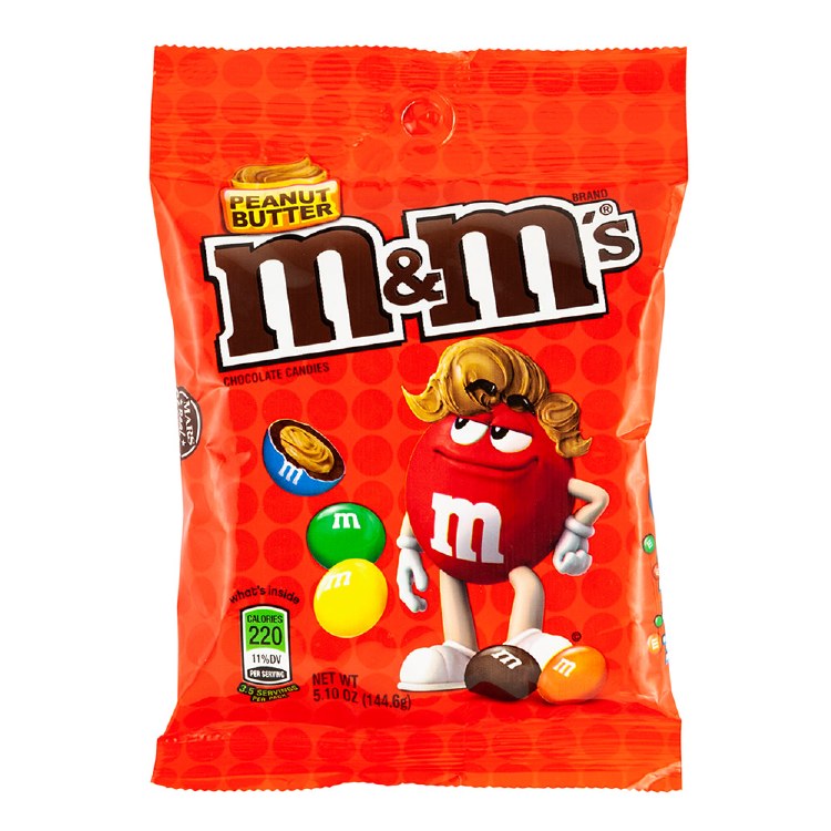 M&m Peanut 5oz Bag - A1 Hop Shop 104th