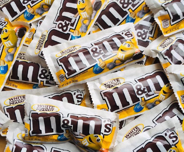 M&amp;m White Peanut