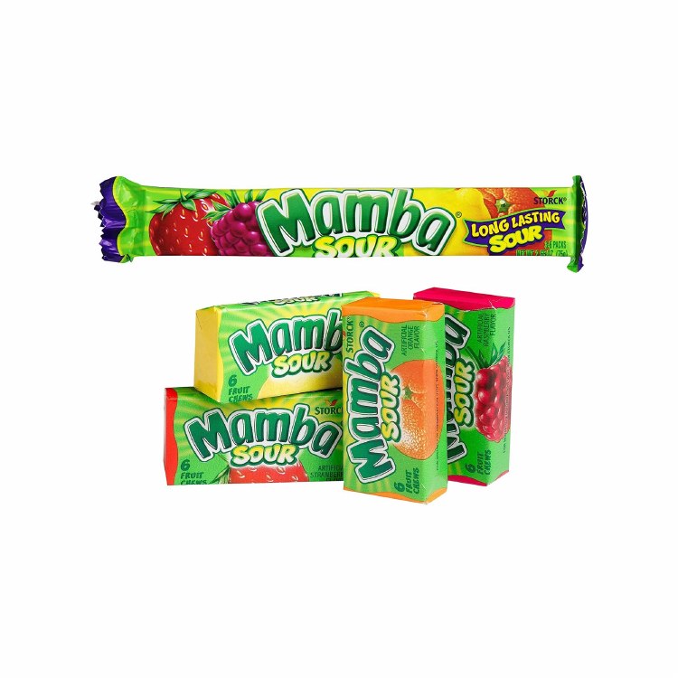 Mamba Sour Fruit Chews 2.80oz