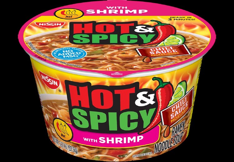 Nissin Hot &amp; Spicy Shrimp