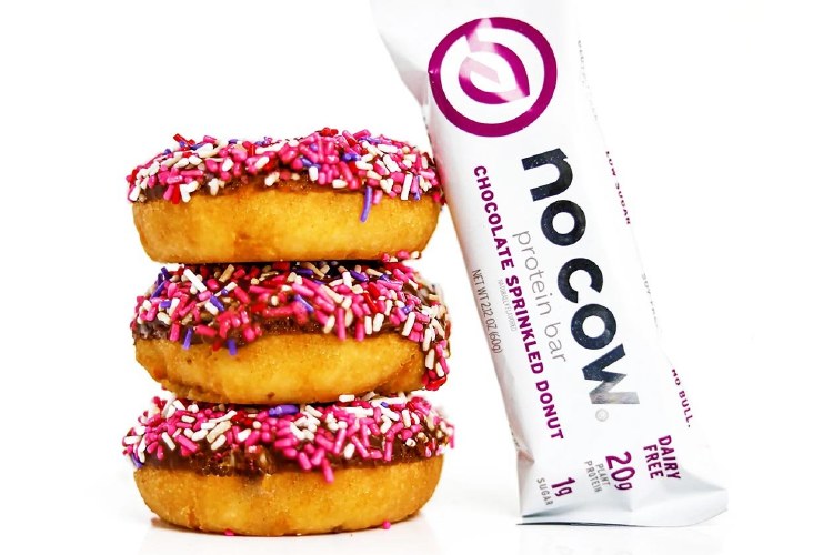 No Cow Dipped Choco Donut