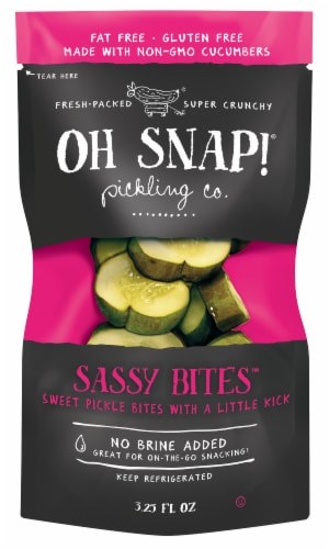 Oh Snap Sassy Bites Pickle