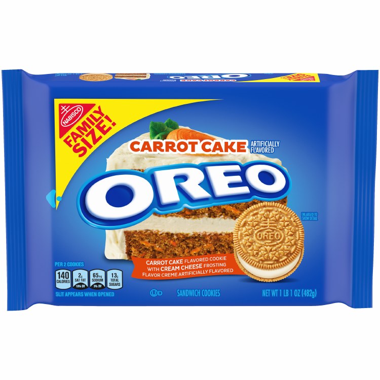 Oreo Carrot Cake Cookies