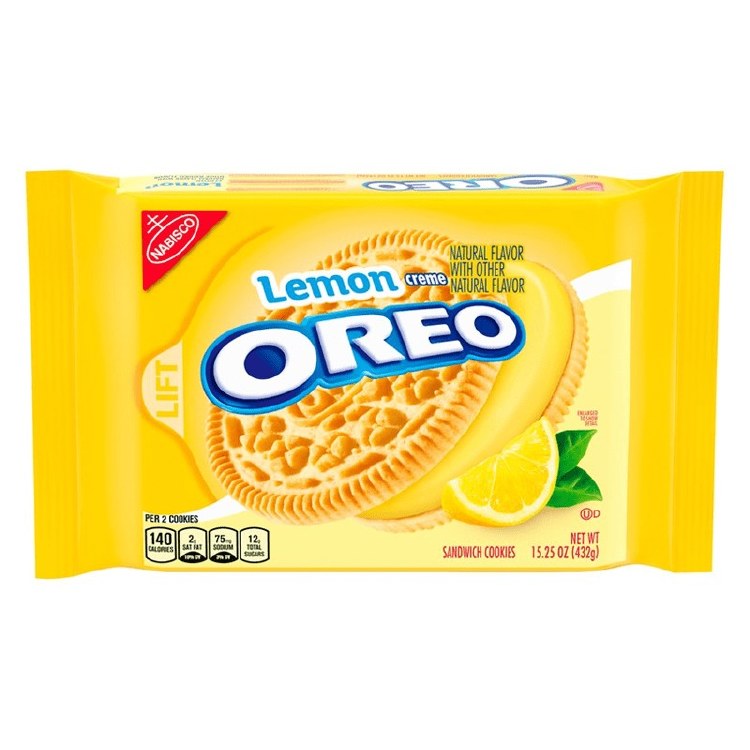 Oreo Lemon Family Size Cookies