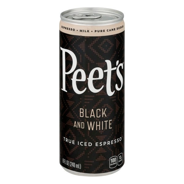 Peets Black And White Coffee