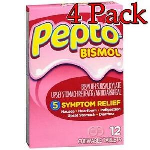 Pepto Bismol 4pk