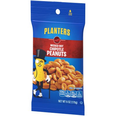 Planter Chipotle Peanuts 6oz