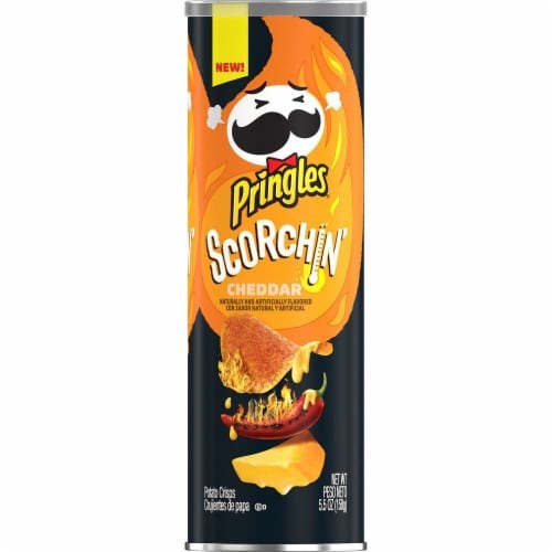 Pringles Scorchin Cheddar