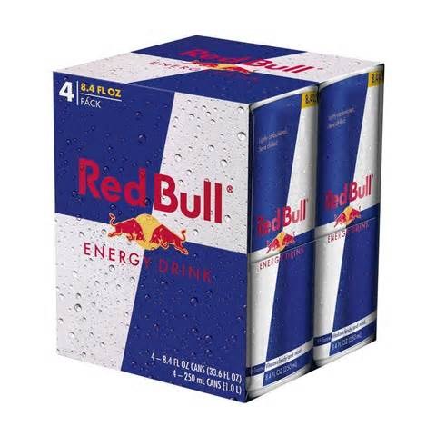 Red Bull Regular 4pk