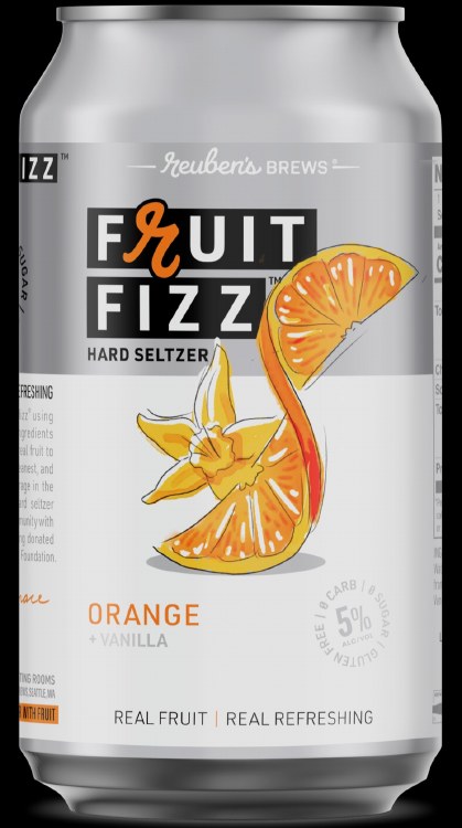 Reubens Fruitfizz Orange