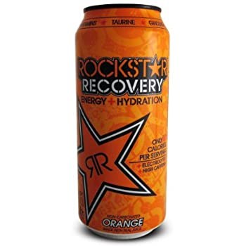 Rockstar Recovery Orange 16oz