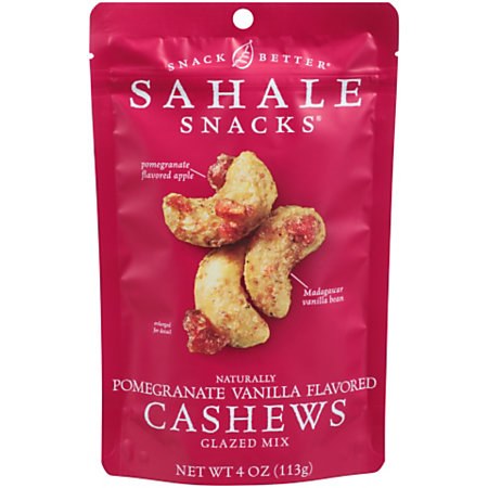 Sahale Cashews 4oz Bags