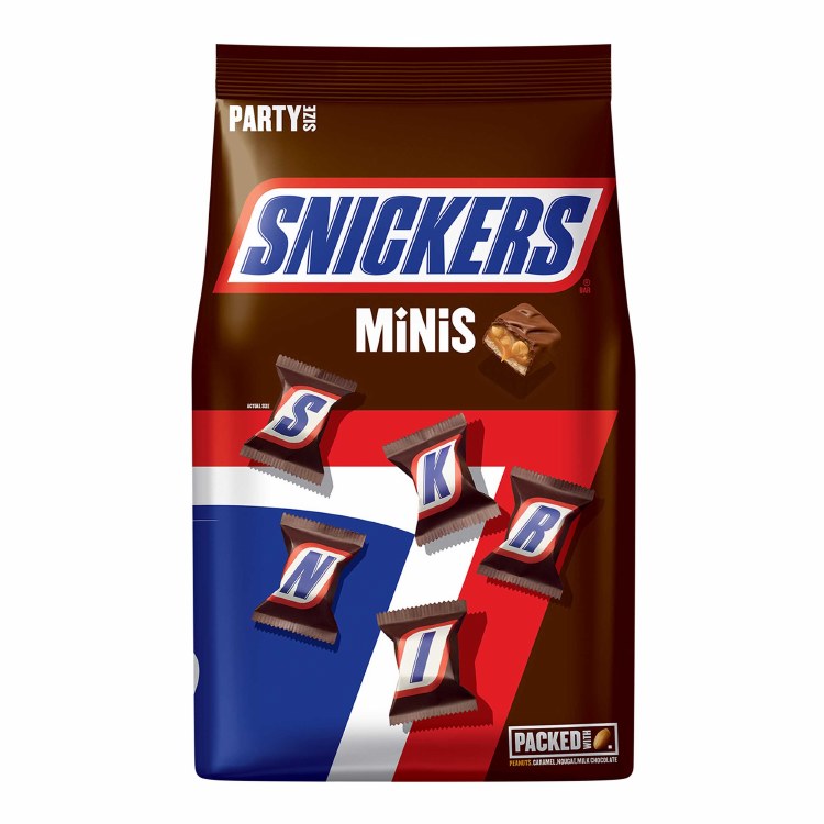 Snickers, Mini's, 4.4 oz. Bags (1 Count) — Home Health Nutrition