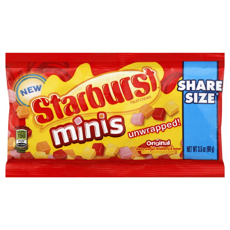 Starburst Mini Share Size