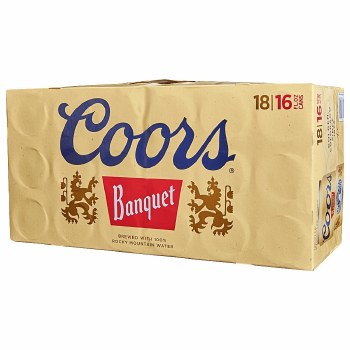 Coors Banquet 18pk Cans